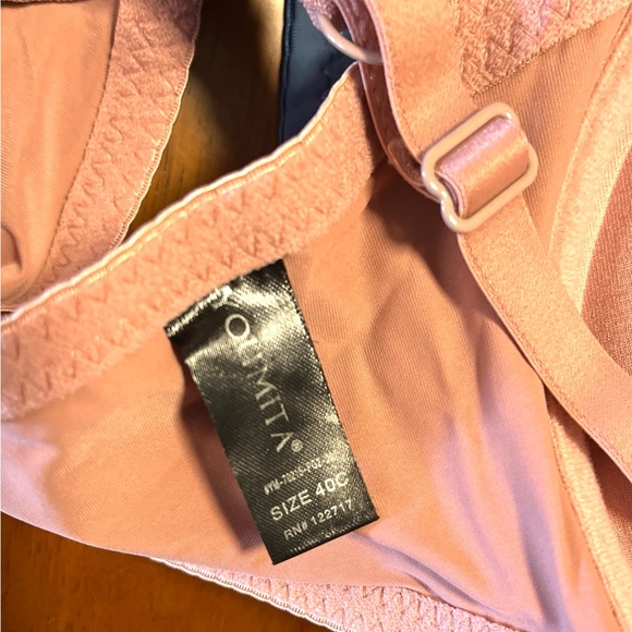 3 PIECE Underwire Front Closure Racer Back Women's Bra Set; 40C - Picture 4 of 5